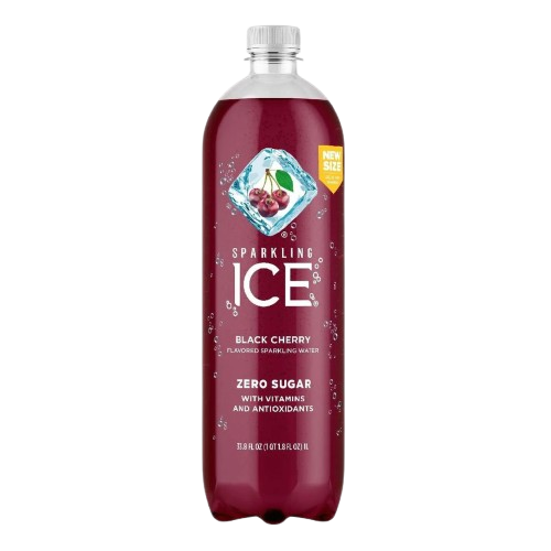 Bebida Gasificada Sparkling Ice Sin Azúcar Cereza Negra 1L