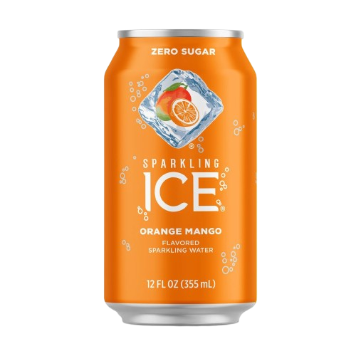 Bebida Gasificada Sparkling Ice Sin Azúcar Naranja Mango Lata 355ml