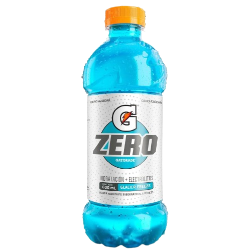 Bebida Hidratante Gatorade Zero Glacier Freeze 600ml