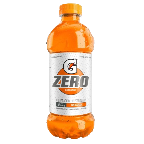 Bebida Hidratante Gatorade Zero Naranja 600ml