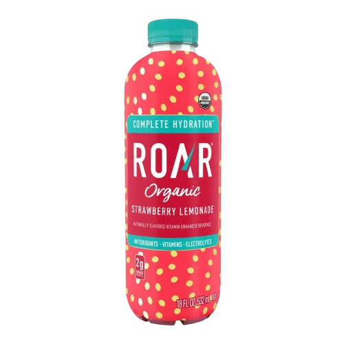 Bebida Hidratante Roar Organic Con Vitaminas Limonada Fresa 600ml