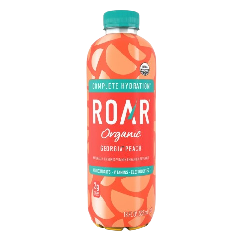 Bebida Hidratante Roar Organic Con Vitaminas Melocotón 600ml