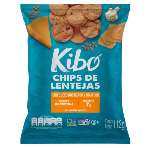 Chips Kibo Lentejas con Queso Rostizado 112g