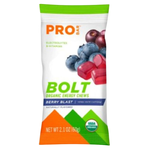 Gomitas Energéticas Pro Bar Bolt con Electrolitos Frutos Silvestres 60g