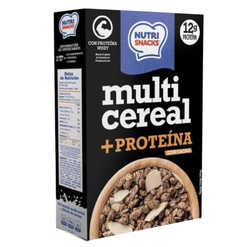 Multicereal Nutrisnacks Proteína con Cacao 300g