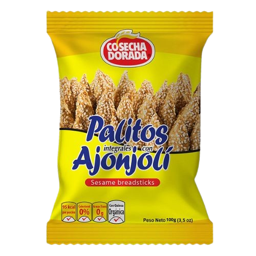 Palitos Integrales Cosecha Dorada de Ajonjolí 100g