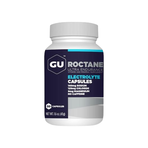 Pastillas Energéticas GU Roctane Ultra Endurance con Electrolitos 50 Capsulas