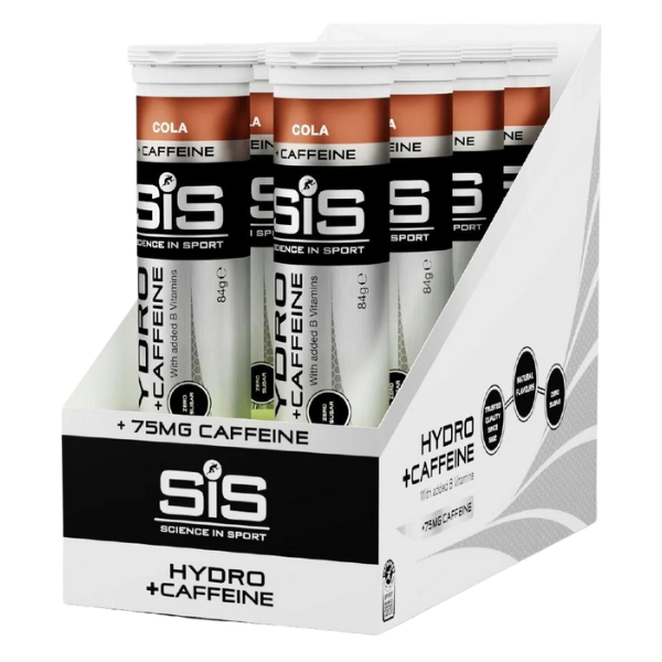 Pastillas Energéticas SIS Hydro Cola y Café 20 Tabletas 8-Pack