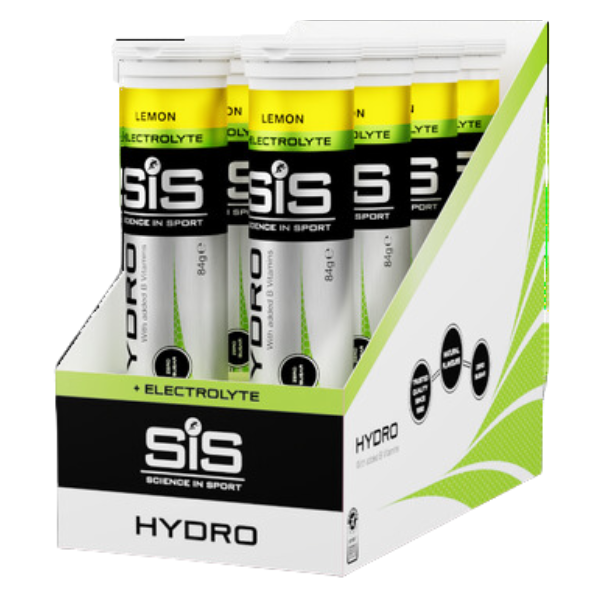 Pastillas Energéticas SIS Hydro Limón 20 Tabletas 8-Pack