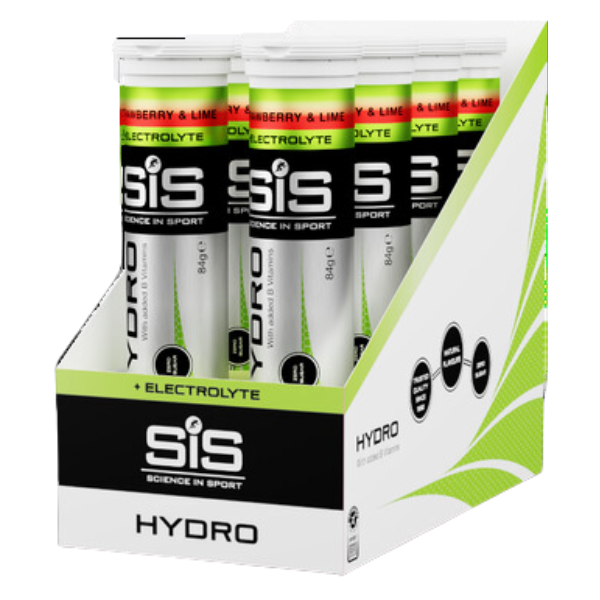 Pastillas Hidratantes SIS GO Hydro Fresa 20 Tabletas 8-Pack