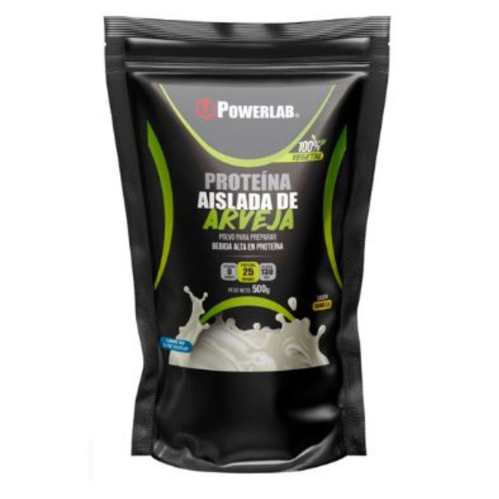 Proteína en Polvo PowerLab Aislada de Arveja 500g