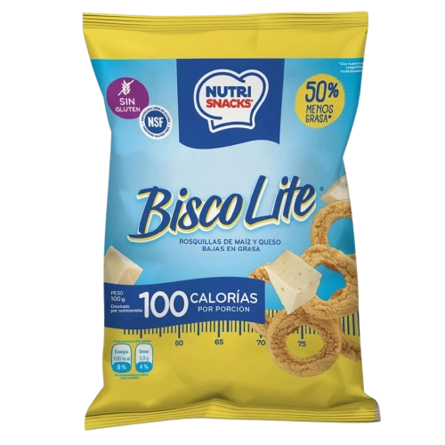 Rosquillas Nutrisnacks Lite Maíz y Queso 100g