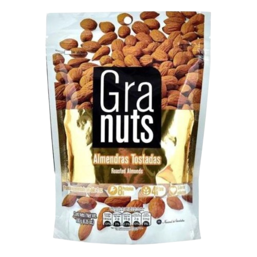 Semillas Granuts Almendras Tostadas 180g