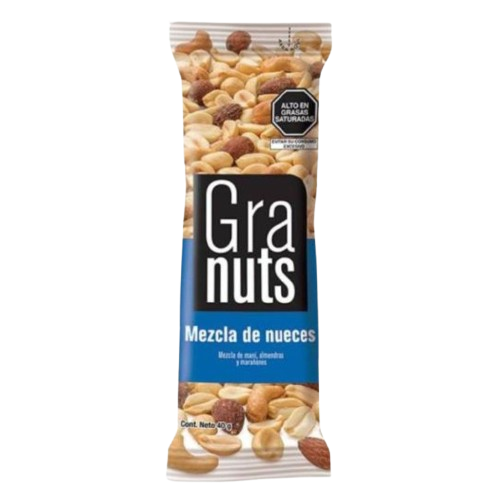 Semillas Granuts Nueces Mixtas 45g