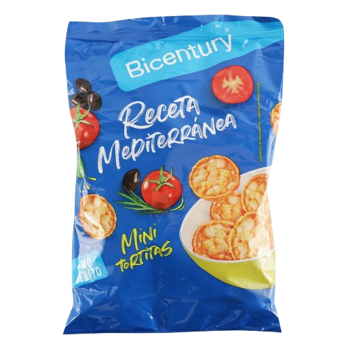 Snacks Bicentury Maíz Mediterráneo 25g