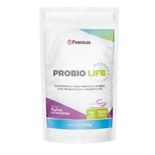 Suplemento en Polvo ProbioLife PowerLab Frutas Silvestres 400g