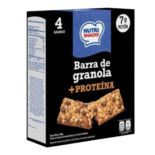 Barra de Granola Nutrisnacks + Proteína 4-Pack 35g