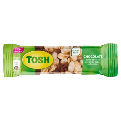 Barras de Cereal Tosh Chocolate 32g