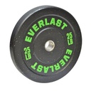 Bumper Plate Everlast Gris 25LB EVBP8R025