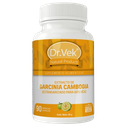 Vitaminas Dr.Vek Suplemento Alimenticio Garcinia Gambogia con 60% HCA 90 Cápsulas 50g CR-DRVEK-08