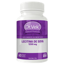 Vitaminas Dr.Vek Suplemento Alimenticio Lecitina de Soya 1200mg 60 Capsulas 11200mg 60 Capsulas Blandas CR-DRVEK-23