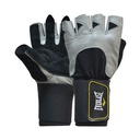 Guante Pesas Everlast Total Strength II Negro con Gris Talla S EVWG7K7T02-S