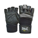 Guante de Pesas Everlast Arrow Negro con Gris Talla M EVWG7H642-M