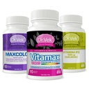 Kit Dr.Vek Disminuye Estreñimiento y Cansancio en Mujeres Maxcolox - Vitamax Women’s - Vitamina B12 CR-DVPAC-09