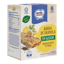 Barra de Granola Nutrisnacks Sin Azúcar Maracuyá-Chía 6-Pack 150g