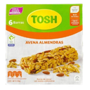 Barras de Cereal Tosh Avena Almendra 6-Pack 138g